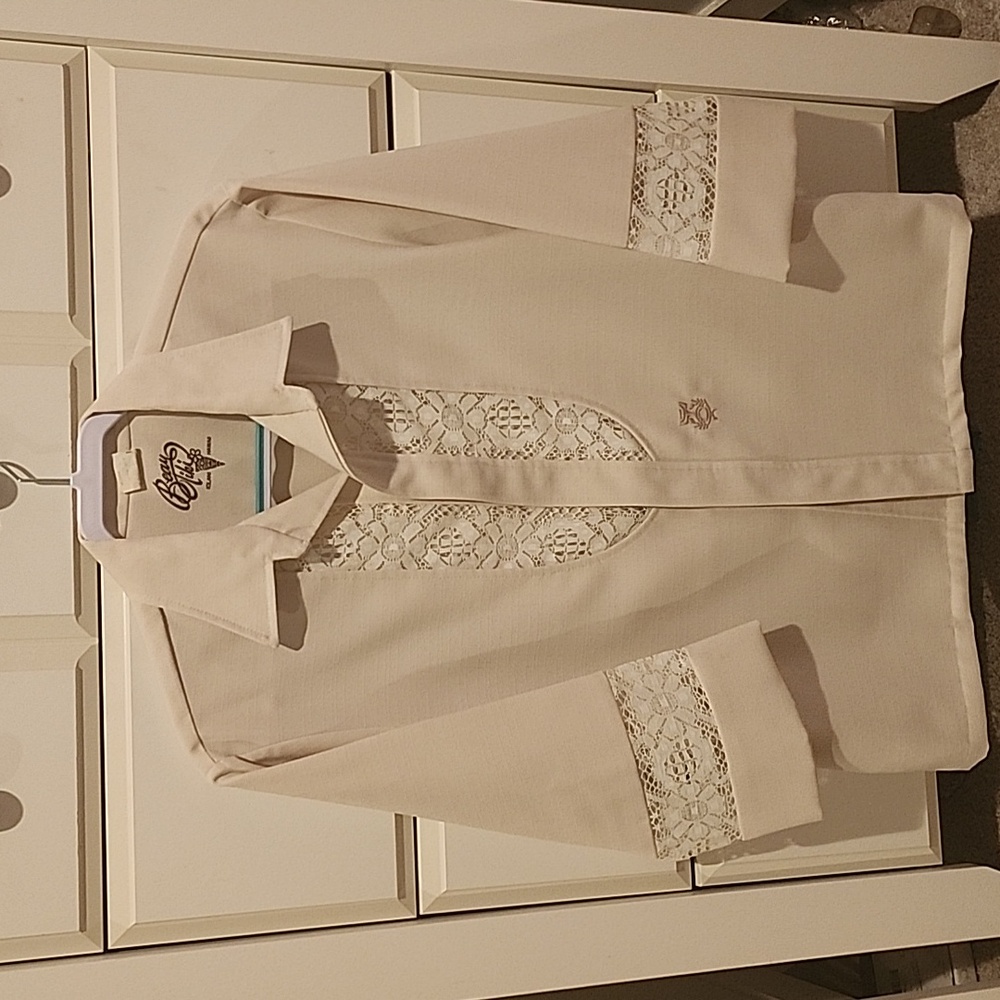 Vintage Iolani Hawaiian wedding shirt